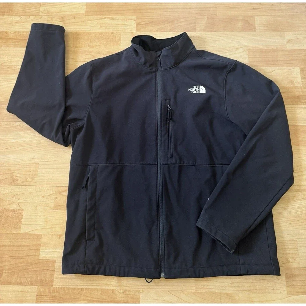 The North Face Men’s Apex Barrier Soft Shell Jacket Winwall Black XL